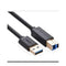 UGREEN USB 3.0 AM to BM Print Cable 2m (Black）