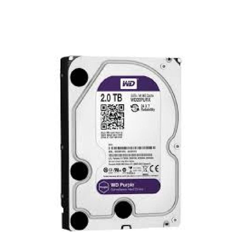 WD Purple Surveillance HDD 3.5" SATA 2TB 64MB