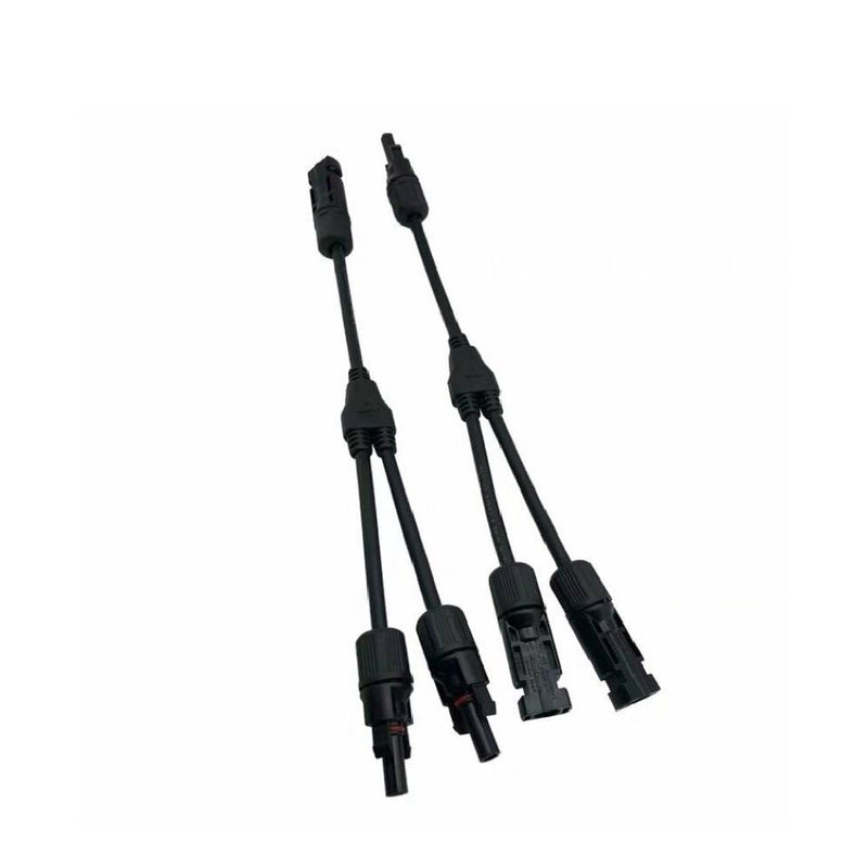 MC4 connectors for parallel connections 1000VDC, Max 30A (Pair)