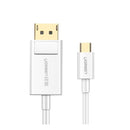 UGREEN USB Type C to DP Cable 1.5m (White)
