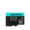 MICROSDXC 512GB UHS-I U3 V30S(R100MB/s) RETAIL W/1 ADAPTER