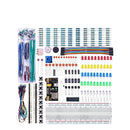 Electronics Component Basic Starter Kit with 830 Tie-points Breadboard Cable Resistor Capacitor LED Potentiometer Box Packing