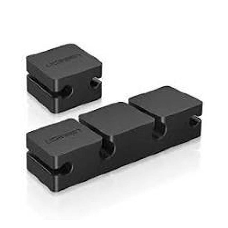 UGREEN Cable Holder Clips (3+1 Combination) (Black)