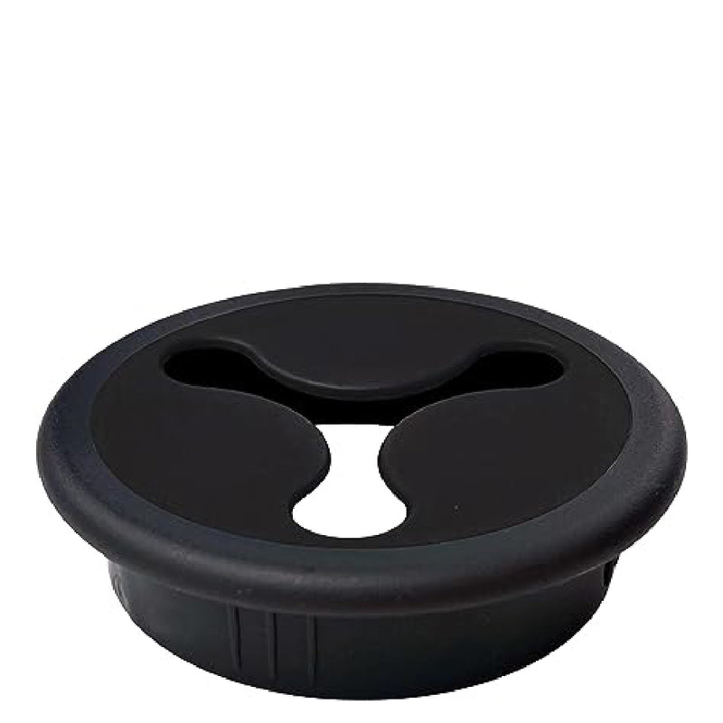 SoftTop 2.37" Flexible Wire and Cable Desk Grommet Plastic Cord Manager