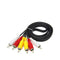3 RCA Male To Male Cable - 5m