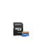 MICROSDXC 128GB UHS-I CLASS10(R100MB/s) RETAIL W/1 ADAPTER