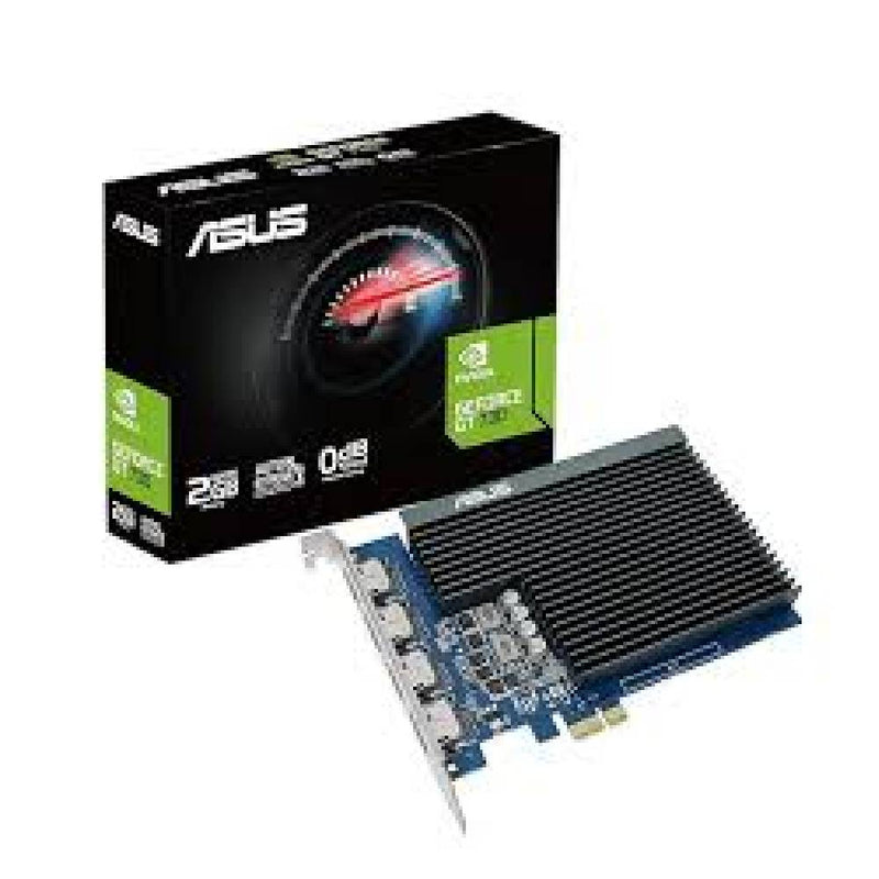 ASUS Ge Force GT730 2GB GDDR5 PCI_E RAM 64-Bit Graphics Card With 4 HDMI Ports