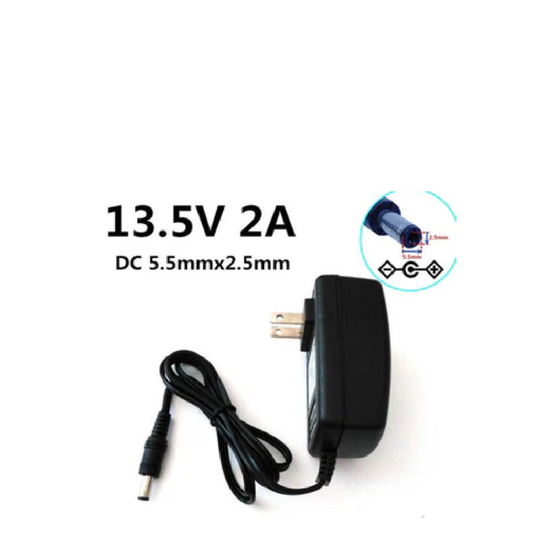 13.5V 2A dc adapter (UK type plug)