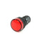 Red AC220V 30mm AD16-30DS LED Power Pilot Signal Light Lamp
