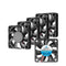 5010 DC 12V 3D Printer Turbine Fan 5010 3D Printer Part Fan 50mm (50*50*10mm) 2Pin Brushless Cooling Fan 12v Fan Duct