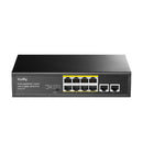 Cudy 8-Port Gigabit PoE+ Switch with 2 Gigabit SFP slot 120W