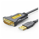 UGREEN USB 2.0 to DB9 RS-232 Adapter Flat Cable 1m