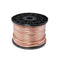 Speaker Wire (Flat Transparent) 20AWG 2x0.5mm2 OD3.0X6.2{(100/0.08OFC)+100/0.08TC} 100m/roll