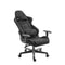 Gaming Chair with Headrest and Lumber Support - Black