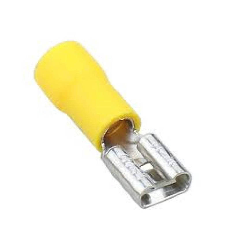 FDD5.5-250D Female Insulated Electrical Crimp Terminal For Wire-C Connectors X