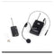 Dyanmic Microphone With Lightweight Wireframe, Elastic Adjustable Headband, 6.3mm Jack