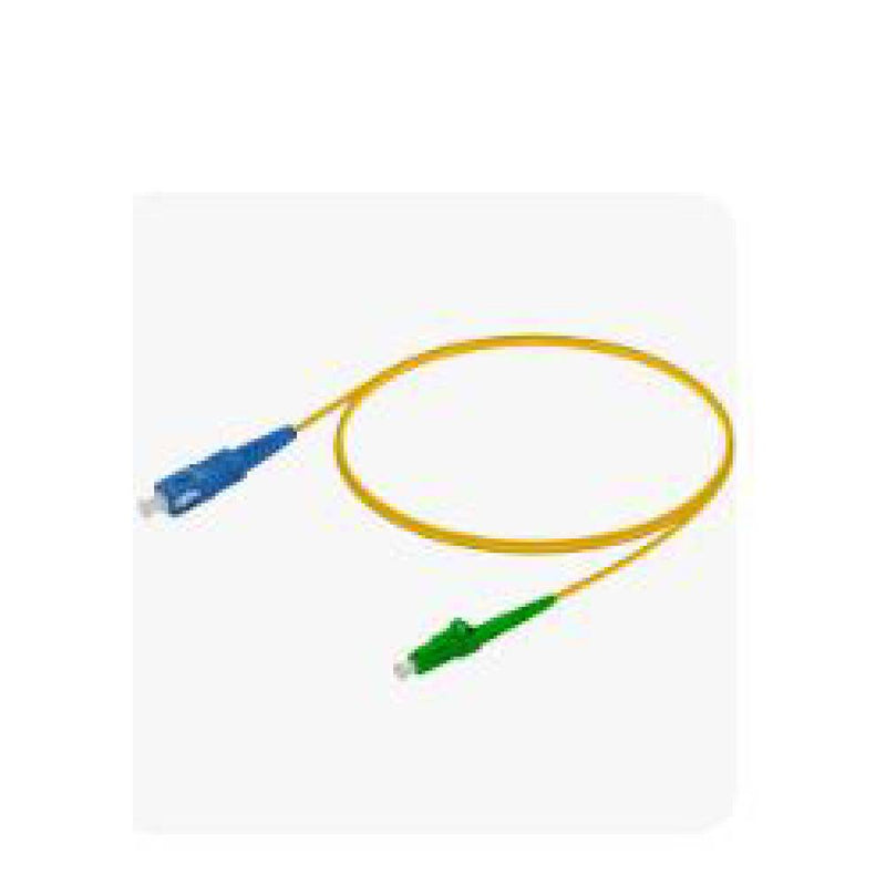 LC/APC to SC/UPC Simplex Fiber Patch Cord 3m