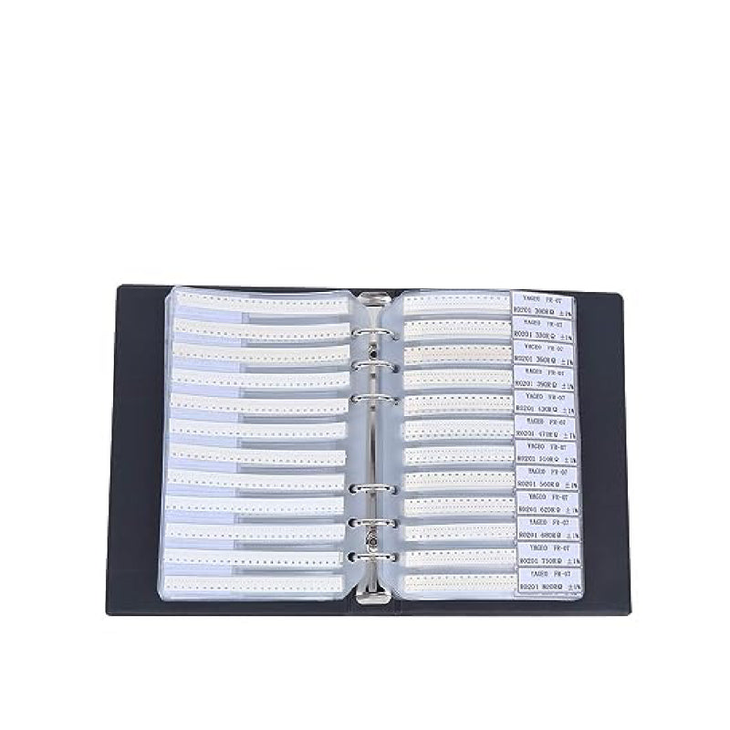 Set SMD 1% Resistor BOOK 0201 1. 170Kinds Of Value 2. 50PCS Each Value 3.Total: 8500PCS