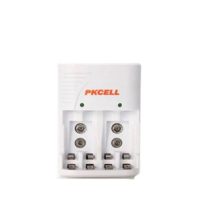 PKCell Battery Charger (AA / AAA / 1.2V / 9V)