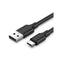UGREEN USB-A 2.0 to USB-C Cable Nickel Plating 1m (Black)