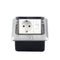 Floor Socket with power socket and RJ45