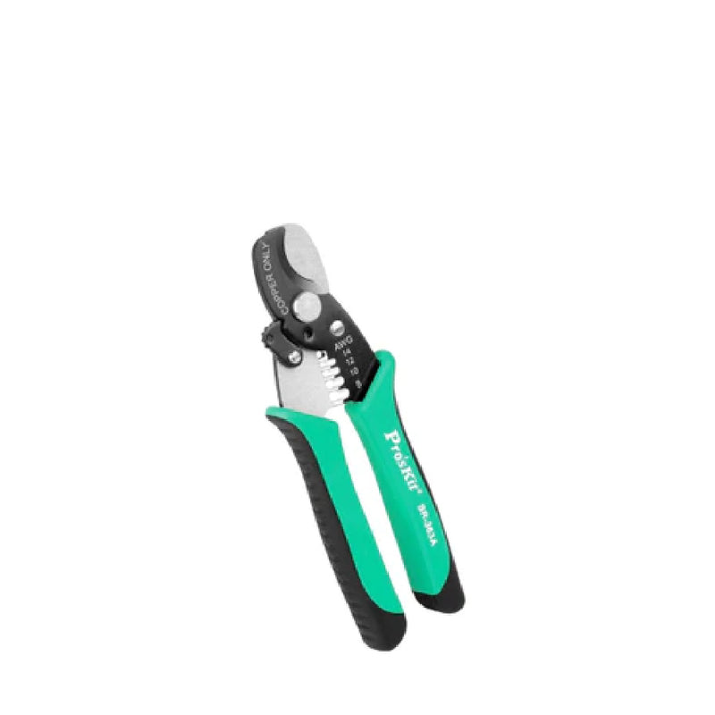 2 in 1 Round Cable Cutter & Stripper 168mm