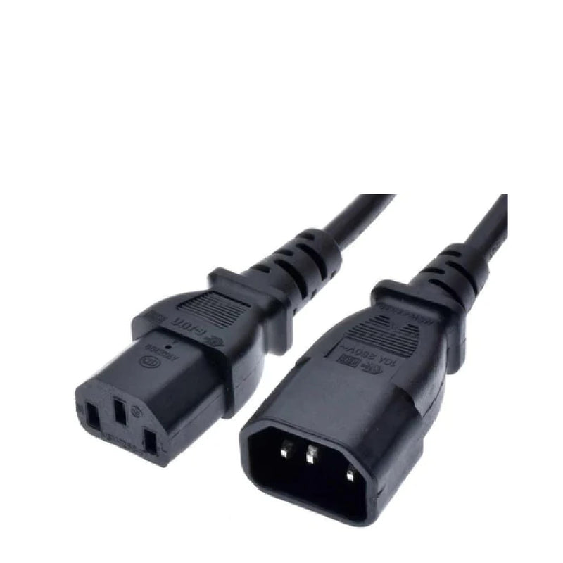 3 Pin AC Male To 3 Pin AC Female ( UPS Cable ) 2M