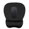 Office Mousepad with Wrist Support Ergonomic Gaming Desktop Mouse Pad Wrist Rest (Black)