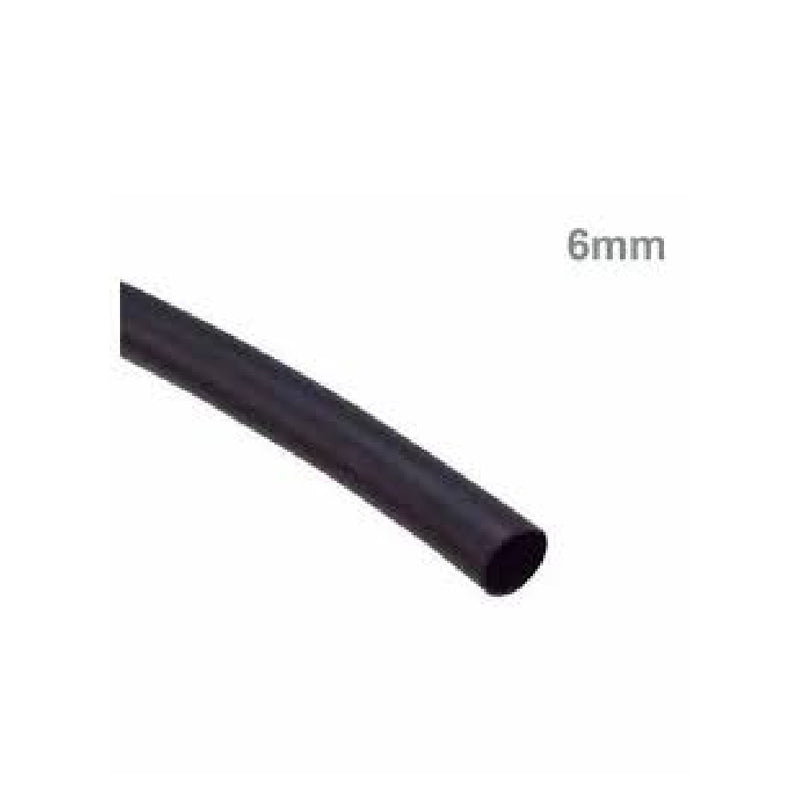 Heat Shrink Sleeves 6mm - 100MTR, BLACK