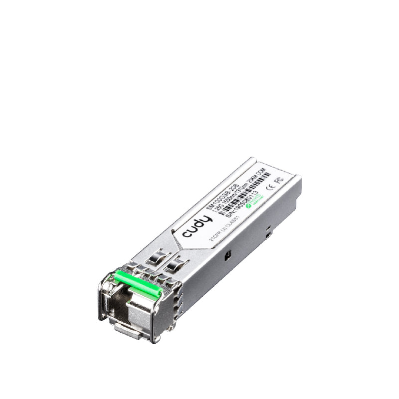 Cudy 1.25G SFP Bi-di, 1.25Gb/s, 1550Tx/1310Rx DFB 20km, 12.5dB