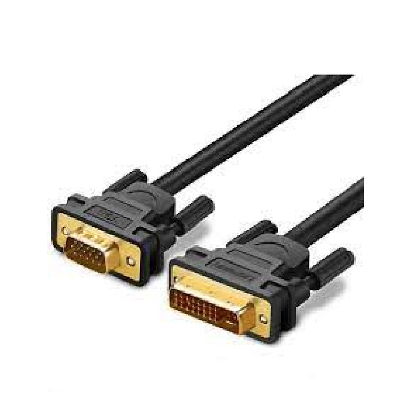 UGREEN DVI (24+5) Male to VGA Male Cable 2m (Black)