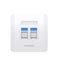 UGREEN Dual Port Wall Plate 1 PCs/Bag