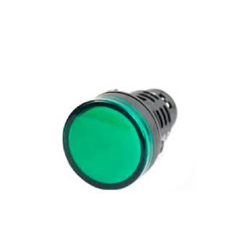 Green AC220V 30mm AD16-30DS LED Power Pilot Signal Light Lamp