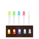 DIY Kit For Science Project  LED 5mm Light- Emitting Diode 20PCS/Color,100PCS in Total