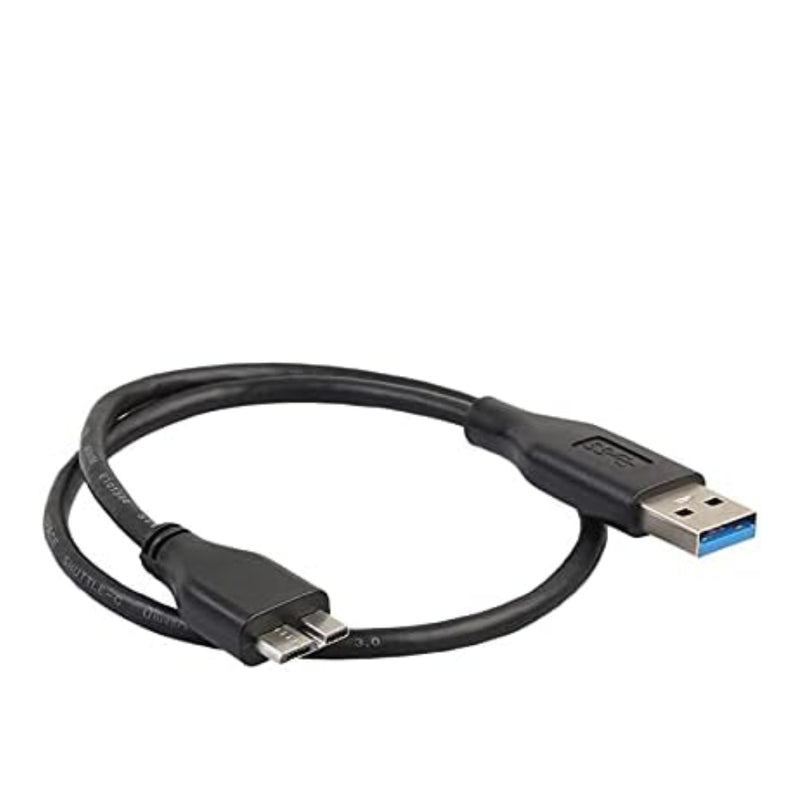 USB 3.0 A Male to Micro USB 3.0 Male Cable 0.25m (Black)