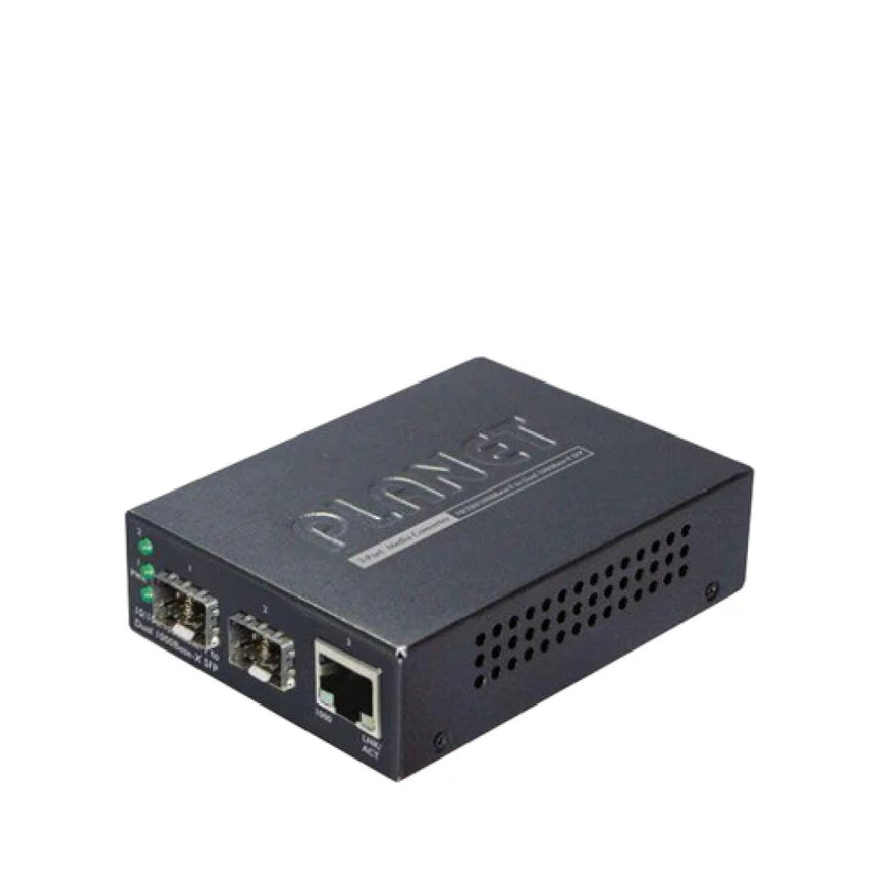 3 Port Gigabit SFP Media Converter (1 TP, 2 SFP)