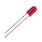1.85V 20mA RED Light Emitting Clear Diode - 5mm