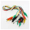Crocodile Clip with wire 45mm (Yellow, Red, Black, White and Green)