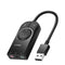 UGREEN USB External Stereo Sound Adapter 1m (Black)