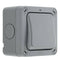 UV Stable IP66 20AX Wide Rocker Single Switch - 2 Way