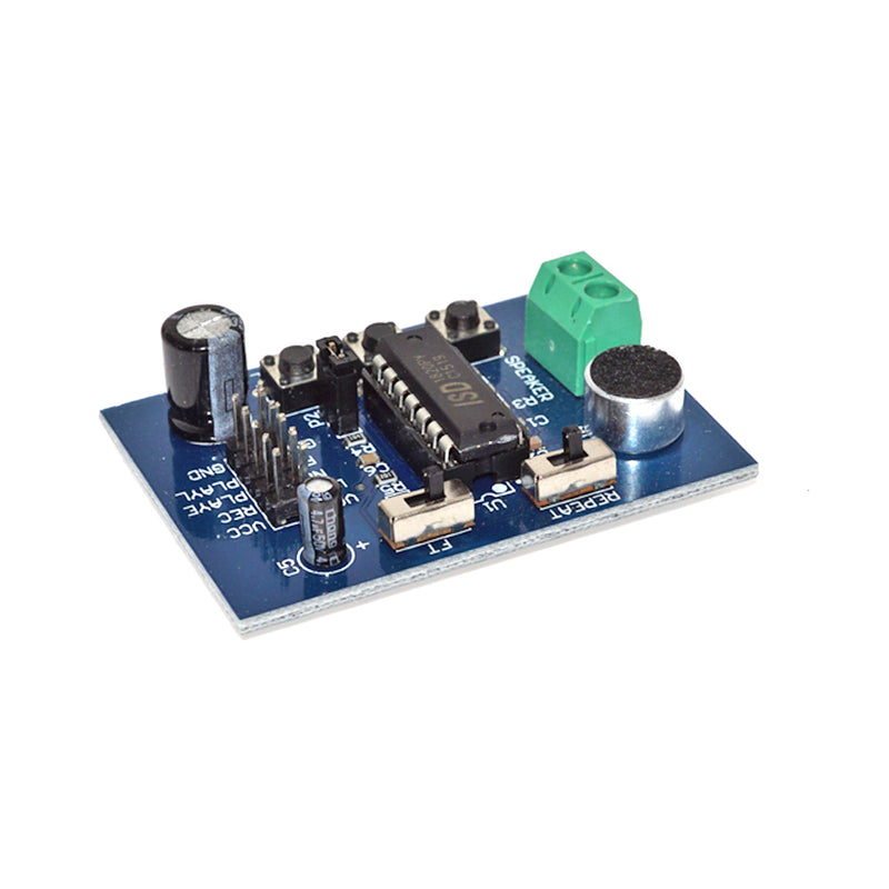 ISD1820 Voice Board Sound Record Module With On-board Microphone