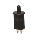 Refrigerator Door Switch Open NO 2 PIN Momentary, Black