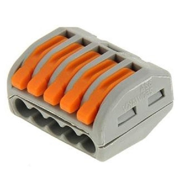 Fast Compact 32A 400V Wire Conductor 5 Joint Connector