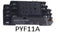 Din Rail 11-Pin 250V Relay Base PYF11A