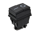 Rocker Switch 4 pin On Off black,"O I" marked