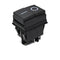 Rocker Switch 4 pin On Off black,"O I" marked