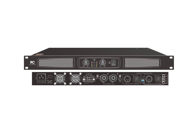 ITC 2 Channel Professional Amplifier, Stereo@8Ω: 500W×2 Stereo@4Ω: 850W×2 Bridged @8Ω: 1700W