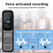 AI Voice Recorder with APP Transcription Voice Activated 100Language Translator Audio Dictaphone Magnetic Noise Reduction Player (32GB)