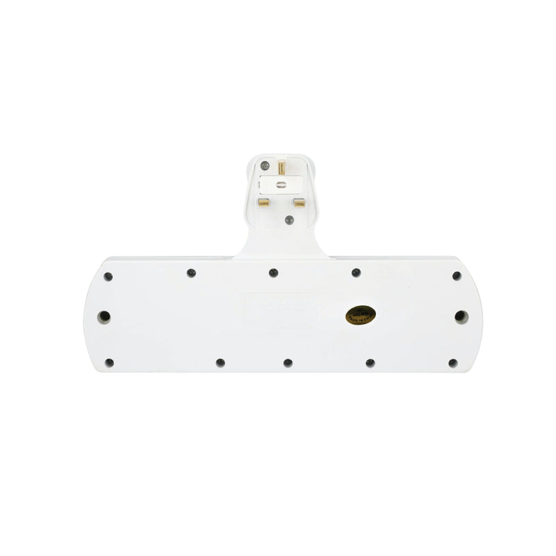 Terminator 4 Way Universal T-Socket Multi Adaptor With Individual Switches & Indicators 13A