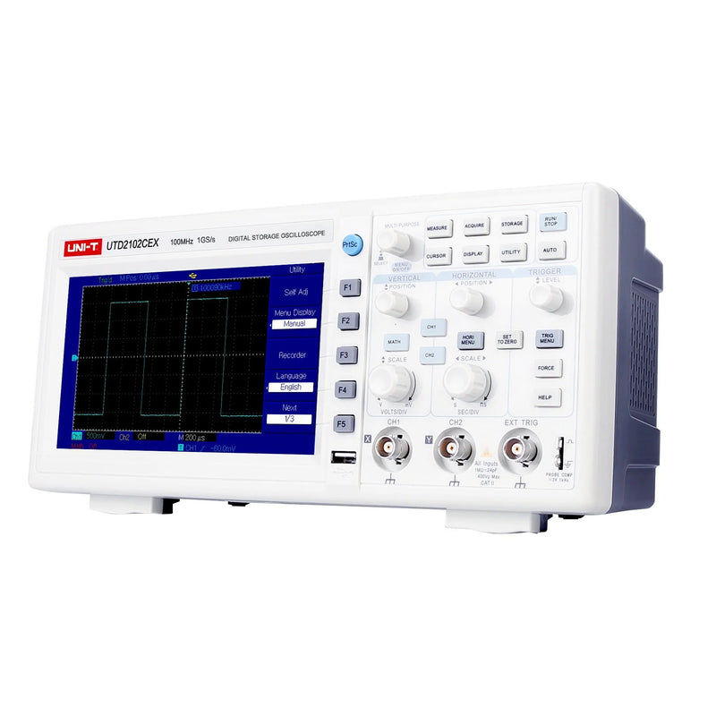 Uni-T Digital Oscilloscopes (100mhz band, 2 Channel)